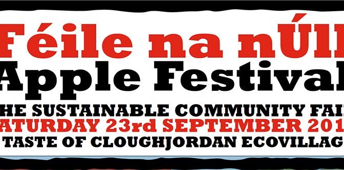 Féile na nÚll Apple Festival – Saturday 23rd of September 2017