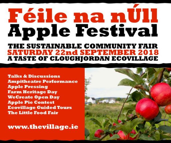 Feile na n’Ull, Apple Festival – 22nd September 2018