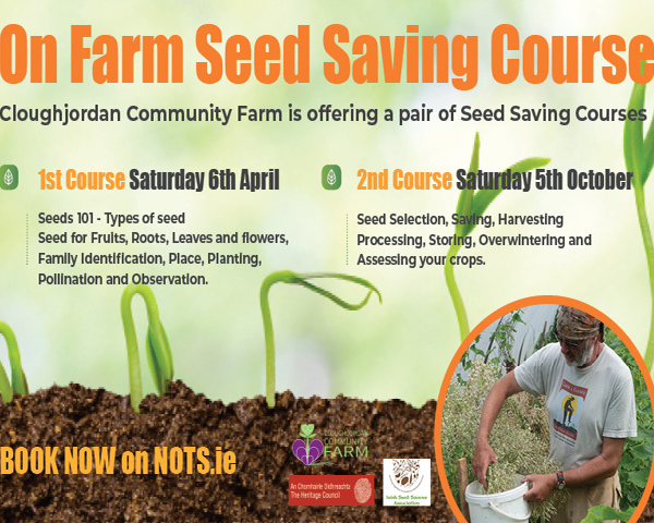 On Farm Seed Saving Course – 5th October 2019